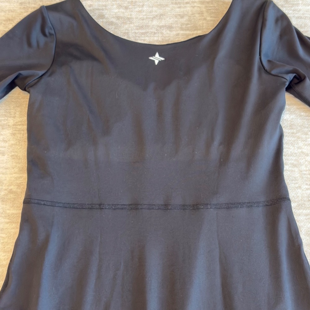 Tuckernuck Black Step In Rosemary Sport Dress Black Shorts Support Bra XS NWT - Picture 9 of 12